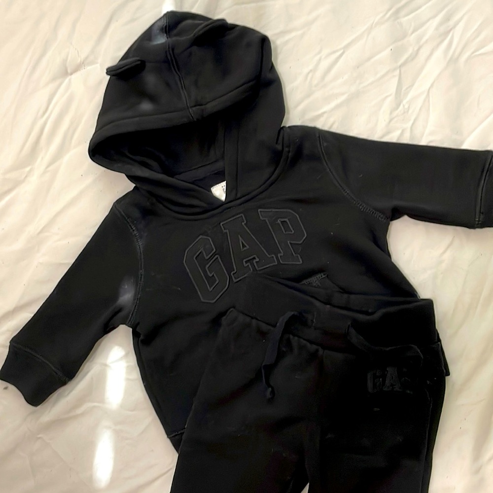 Baby Gap Logo Hoodie Set